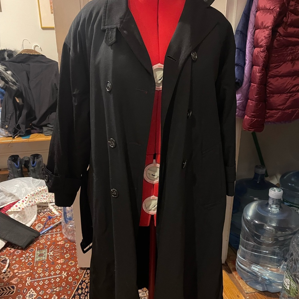 Women’s Black Trench Coat